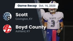 Recap: Scott  vs. Boyd County  2020