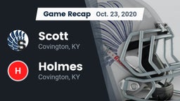 Recap: Scott  vs. Holmes  2020