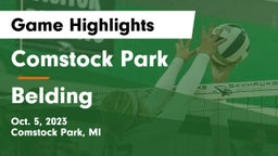Comstock Park  vs Belding  Game Highlights - Oct. 5, 2023