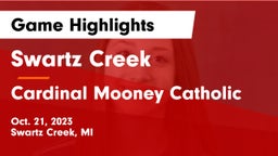 Swartz Creek  vs Cardinal Mooney Catholic  Game Highlights - Oct. 21, 2023