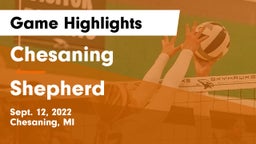 Chesaning  vs Shepherd  Game Highlights - Sept. 12, 2022