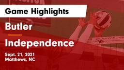 Butler  vs Independence Game Highlights - Sept. 21, 2021