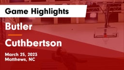 Butler  vs Cuthbertson  Game Highlights - March 25, 2023