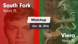 Matchup: South Fork High vs. Viera  2016