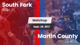 Matchup: South Fork High vs. Martin County  2017