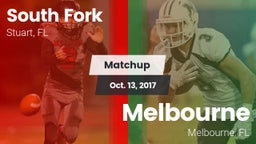 Matchup: South Fork High vs. Melbourne  2017