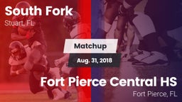 Matchup: South Fork High vs. Fort Pierce Central HS 2018