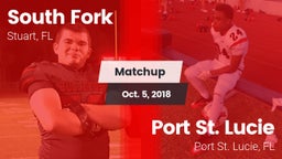 Matchup: South Fork High vs. Port St. Lucie  2018