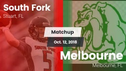 Matchup: South Fork High vs. Melbourne  2018