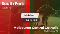 Matchup: South Fork High vs. Melbourne Central Catholic  2018