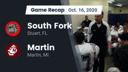 Recap: South Fork  vs. Martin  2020