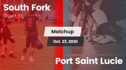 Matchup: South Fork High vs. Port Saint Lucie 2020