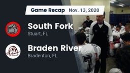 Recap: South Fork  vs. Braden River  2020