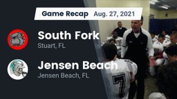 Recap: South Fork  vs. Jensen Beach  2021