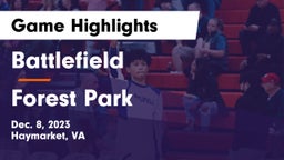 Battlefield  vs Forest Park  Game Highlights - Dec. 8, 2023