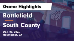 Battlefield  vs South County  Game Highlights - Dec. 28, 2023