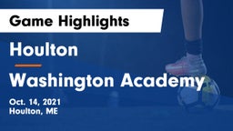 Houlton  vs Washington Academy Game Highlights - Oct. 14, 2021