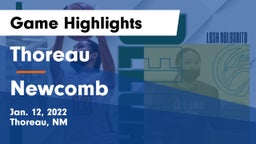 Thoreau  vs Newcomb  Game Highlights - Jan. 12, 2022