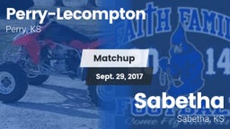 Matchup: Perry-Lecompton vs. Sabetha  2017