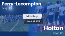 Matchup: Perry-Lecompton vs. Holton  2019