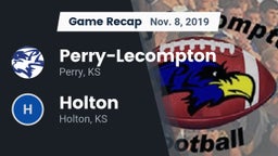 Recap: Perry-Lecompton  vs. Holton  2019