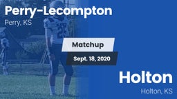 Matchup: Perry-Lecompton vs. Holton  2020