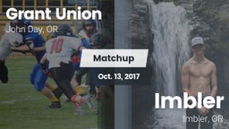 Matchup: Grant Union High vs. Imbler  2017