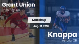 Matchup: Grant Union High vs. Knappa  2018