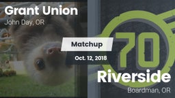 Matchup: Grant Union High vs. Riverside  2018
