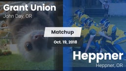 Matchup: Grant Union High vs. Heppner  2018