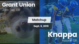 Matchup: Grant Union High vs. Knappa  2019