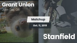 Matchup: Grant Union High vs. Stanfield 2019