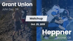 Matchup: Grant Union High vs. Heppner  2019