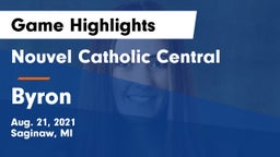 Nouvel Catholic Central  vs Byron Game Highlights - Aug. 21, 2021