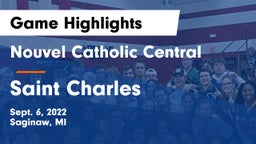 Nouvel Catholic Central  vs Saint Charles  Game Highlights - Sept. 6, 2022