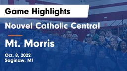Nouvel Catholic Central  vs Mt. Morris Game Highlights - Oct. 8, 2022