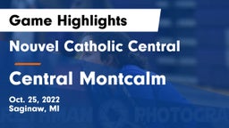 Nouvel Catholic Central  vs Central Montcalm  Game Highlights - Oct. 25, 2022