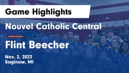 Nouvel Catholic Central  vs Flint Beecher Game Highlights - Nov. 2, 2022