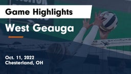 West Geauga  Game Highlights - Oct. 11, 2022