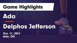 Ada  vs Delphos Jefferson Game Highlights - Oct. 11, 2021