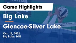 Big Lake  vs Glencoe-Silver Lake  Game Highlights - Oct. 15, 2022