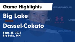 Big Lake  vs Dassel-Cokato  Game Highlights - Sept. 23, 2023