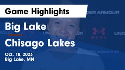 Big Lake  vs Chisago Lakes  Game Highlights - Oct. 10, 2023
