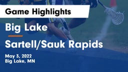 Big Lake  vs Sartell/Sauk Rapids Game Highlights - May 3, 2022