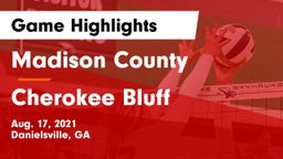 Madison County  vs Cherokee Bluff   Game Highlights - Aug. 17, 2021
