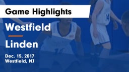 Westfield  vs Linden  Game Highlights - Dec. 15, 2017