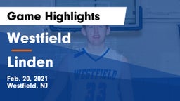 Westfield  vs Linden  Game Highlights - Feb. 20, 2021