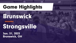 Brunswick  vs Strongsville  Game Highlights - Jan. 31, 2023