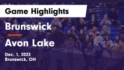 Brunswick  vs Avon Lake  Game Highlights - Dec. 1, 2023