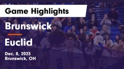 Brunswick  vs Euclid  Game Highlights - Dec. 8, 2023